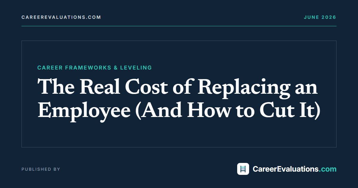 The Real Cost of Replacing an Employee (And How to Cut It)