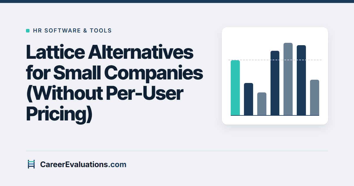 Lattice Alternatives for Small Companies (Without Per-User Pricing)